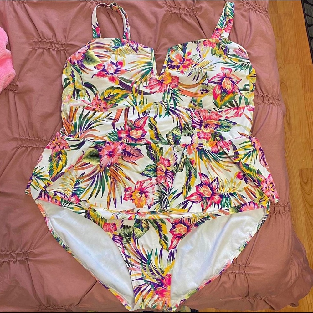 TERRA & SKY one piece swimwear